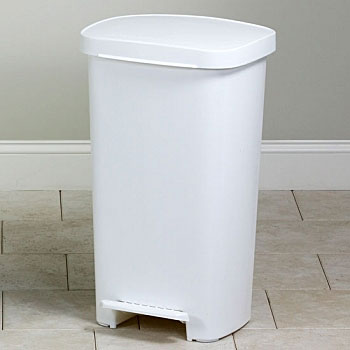 Waste Receptacle Rectangular Plastic 52Qt - Clinton