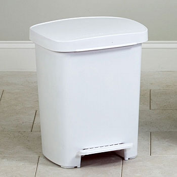 Waste Receptacle Rectangular Plastic 32Qt - Clinton