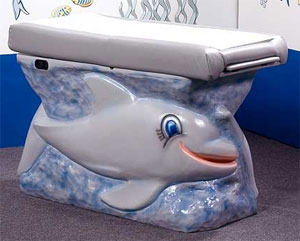 Pediatric Compact Exam Table Dolphin - PediaPals