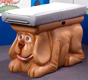 Pediatric Compact Exam Table Puppy - PediaPals