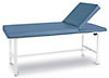 Exam Table Steel Leg w/ Adj Backrest - Winco